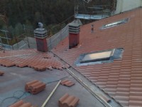 Ristrutturazione copertura del tetto del condominio Picente in Amatrice